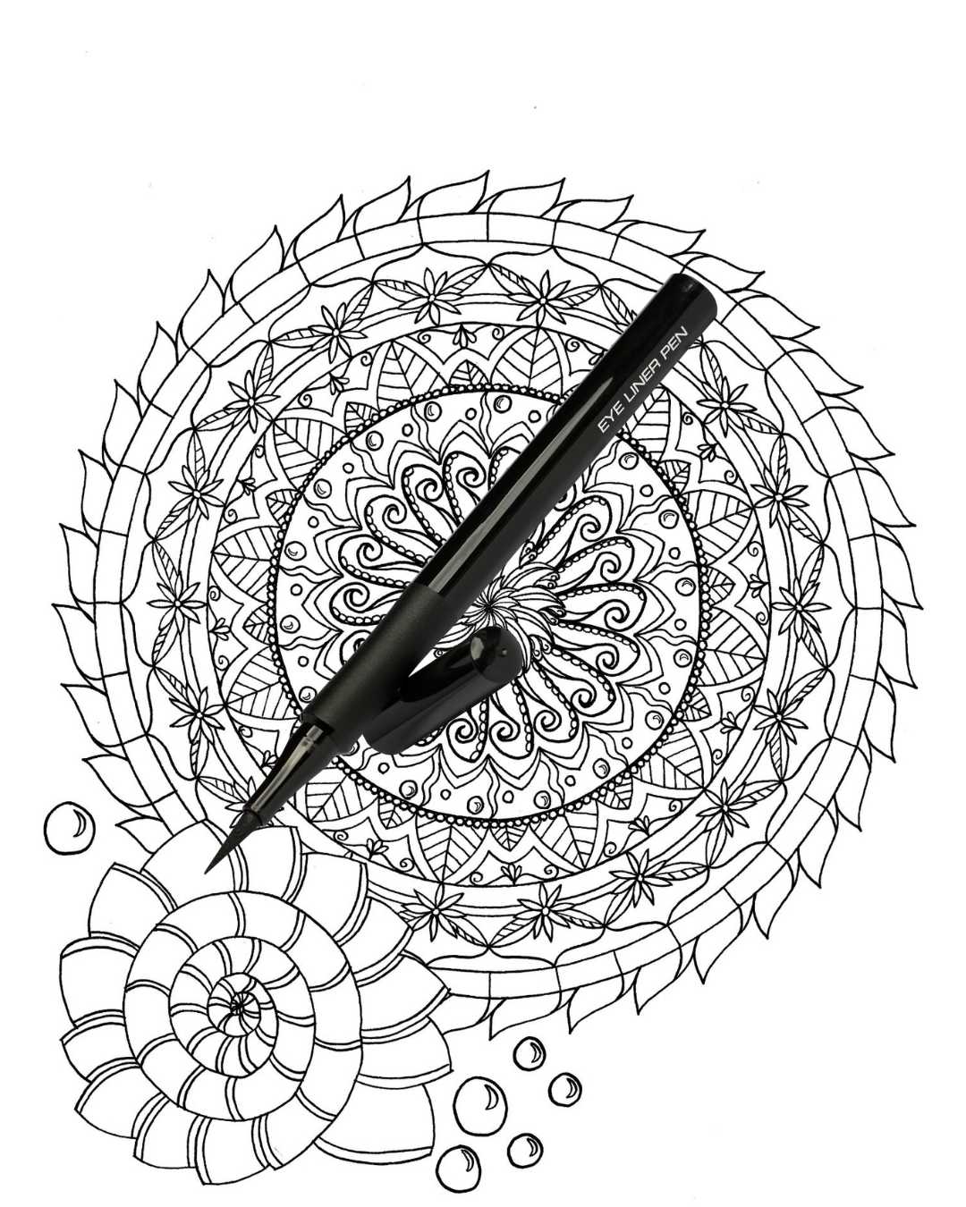 Summer Mandala Coloring Book