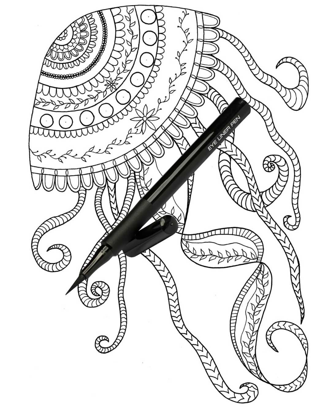 Summer Mandala Coloring Book