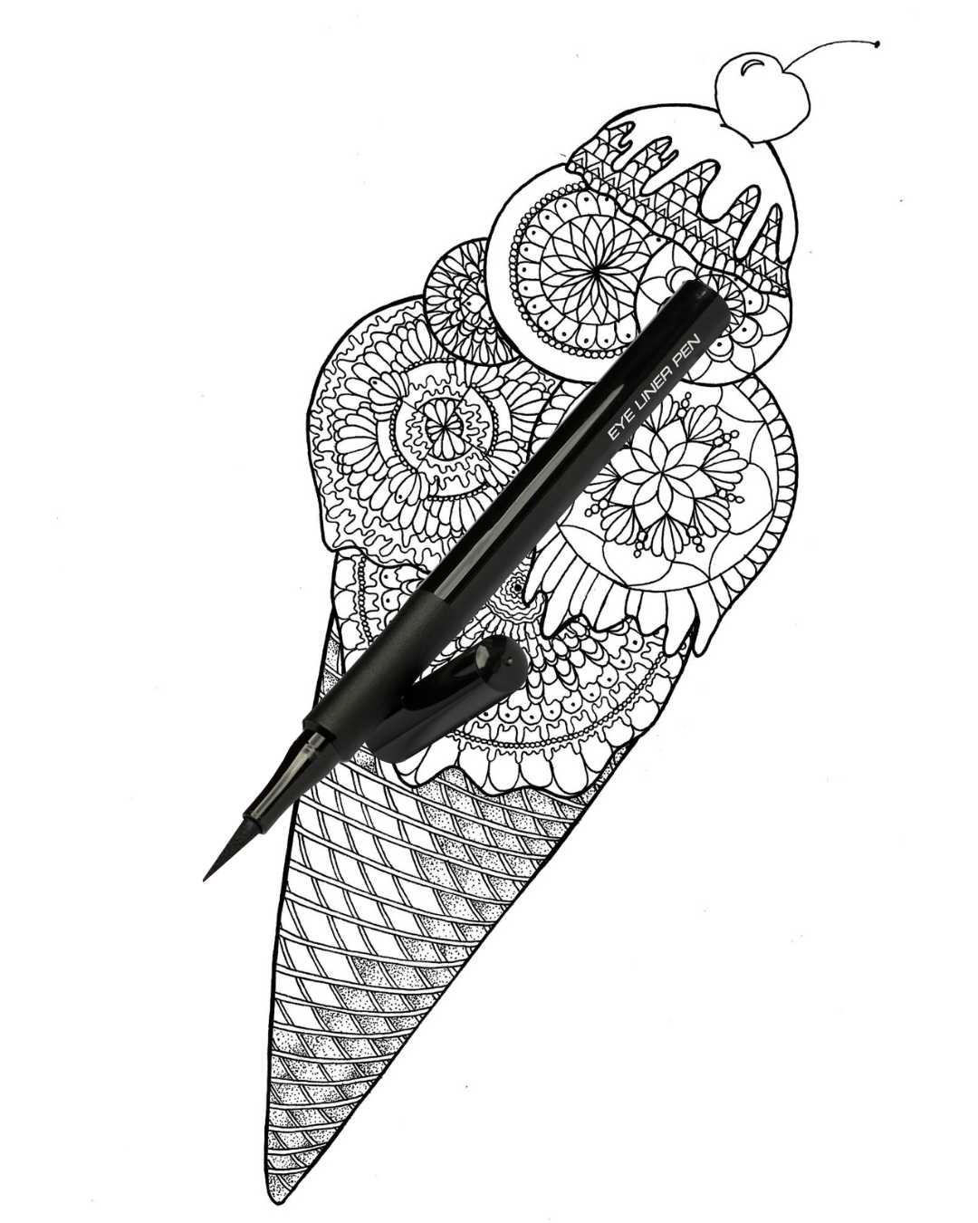 Summer Mandala Coloring Book