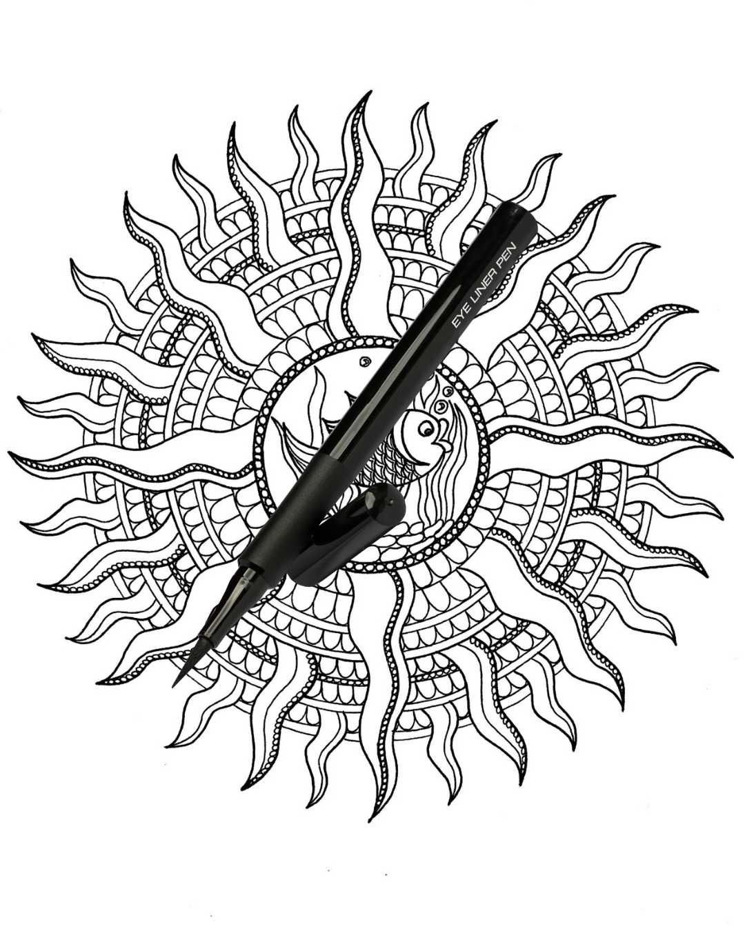 Summer Mandala Coloring Book
