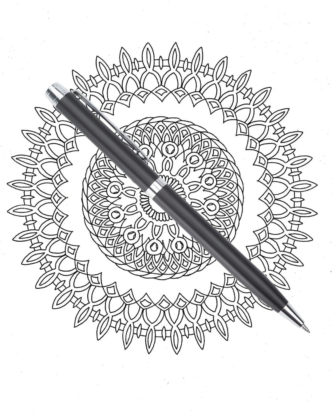 20 Days of Healing- A Mandala Coloring Book That Heals Your Soul