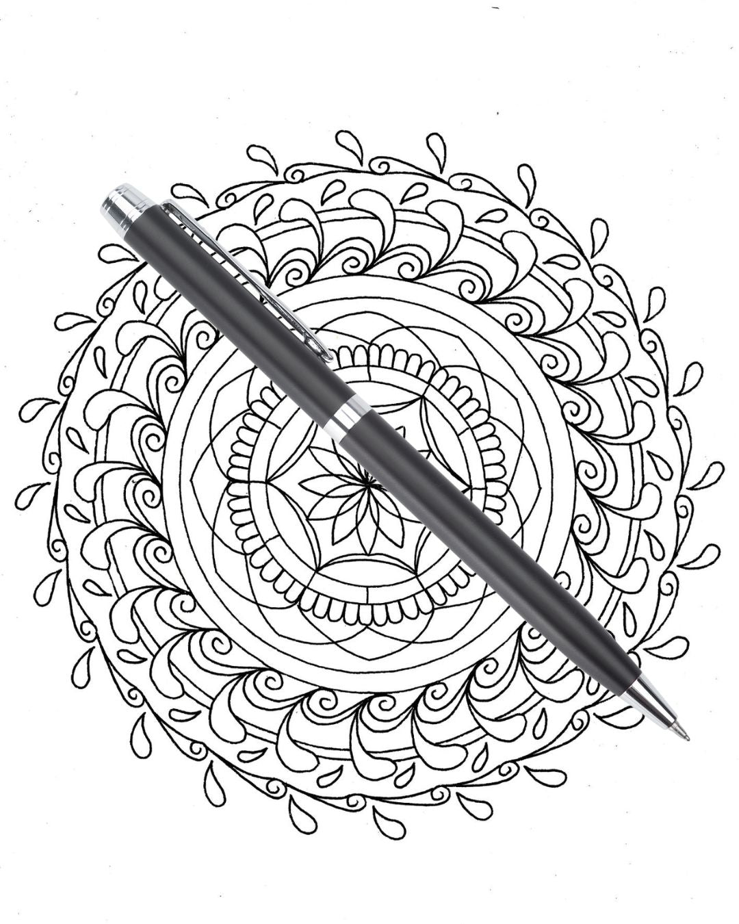 20 Days of Healing- A Mandala Coloring Book That Heals Your Soul