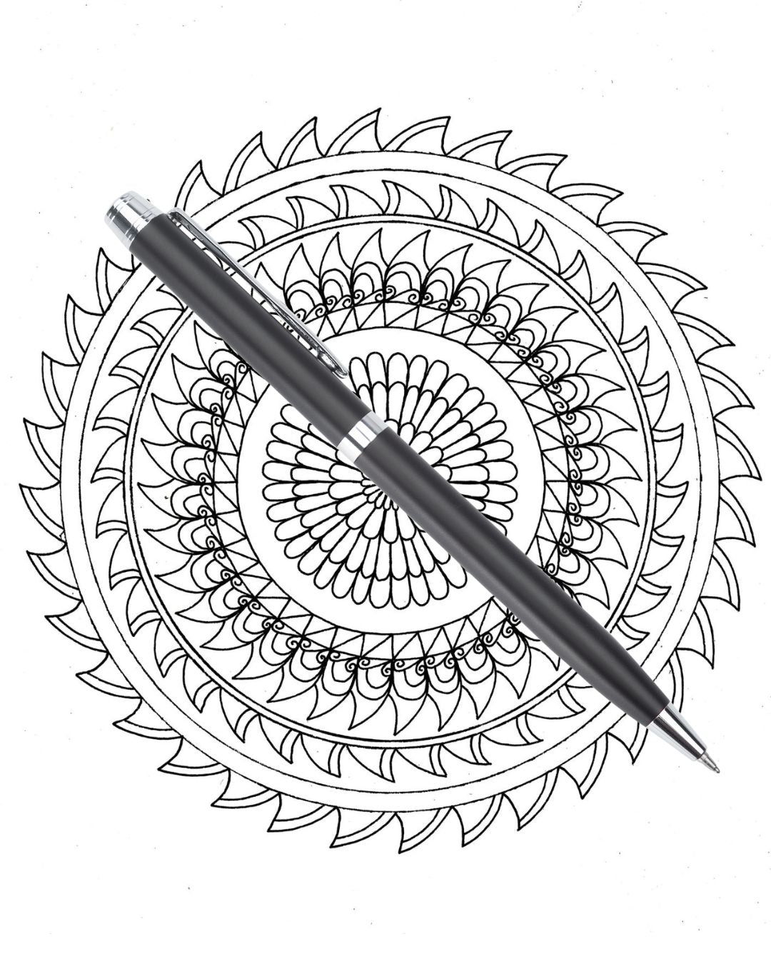 20 Days of Healing- A Mandala Coloring Book That Heals Your Soul
