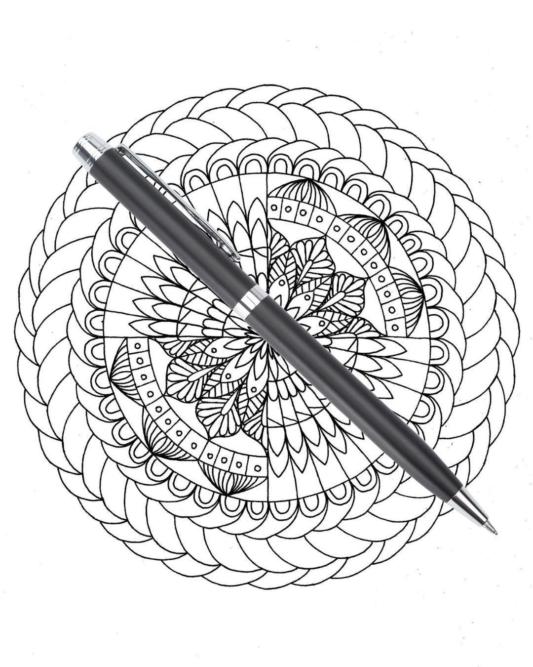 20 Days of Healing- A Mandala Coloring Book That Heals Your Soul