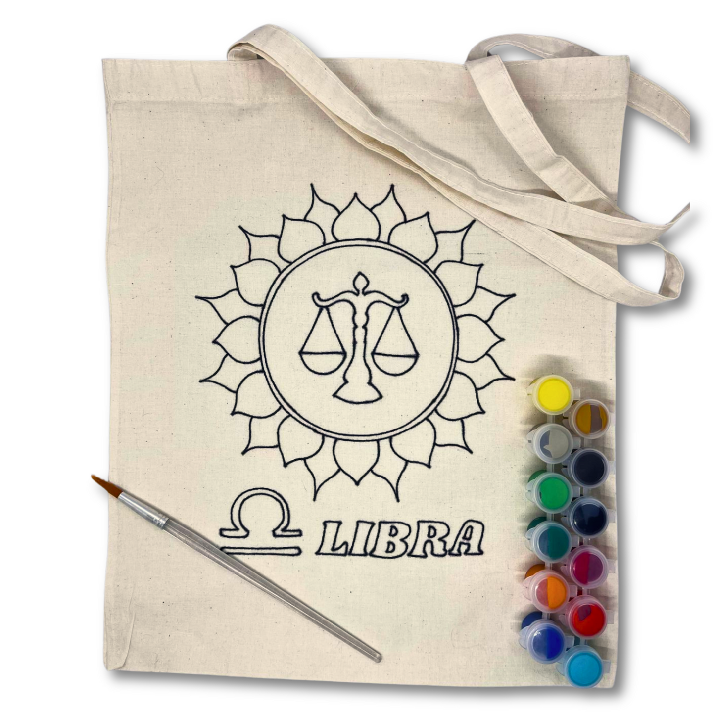 Paint Your Own Tote Bag | Libra