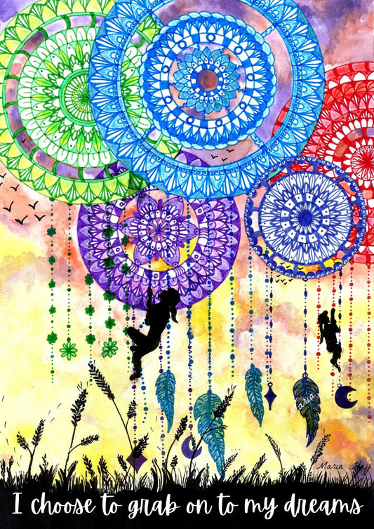 Blank Notebook (Dreamcatcher)