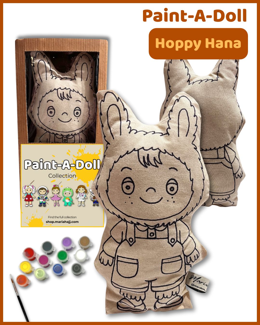 Paint-A-Doll | Hoppy Hana