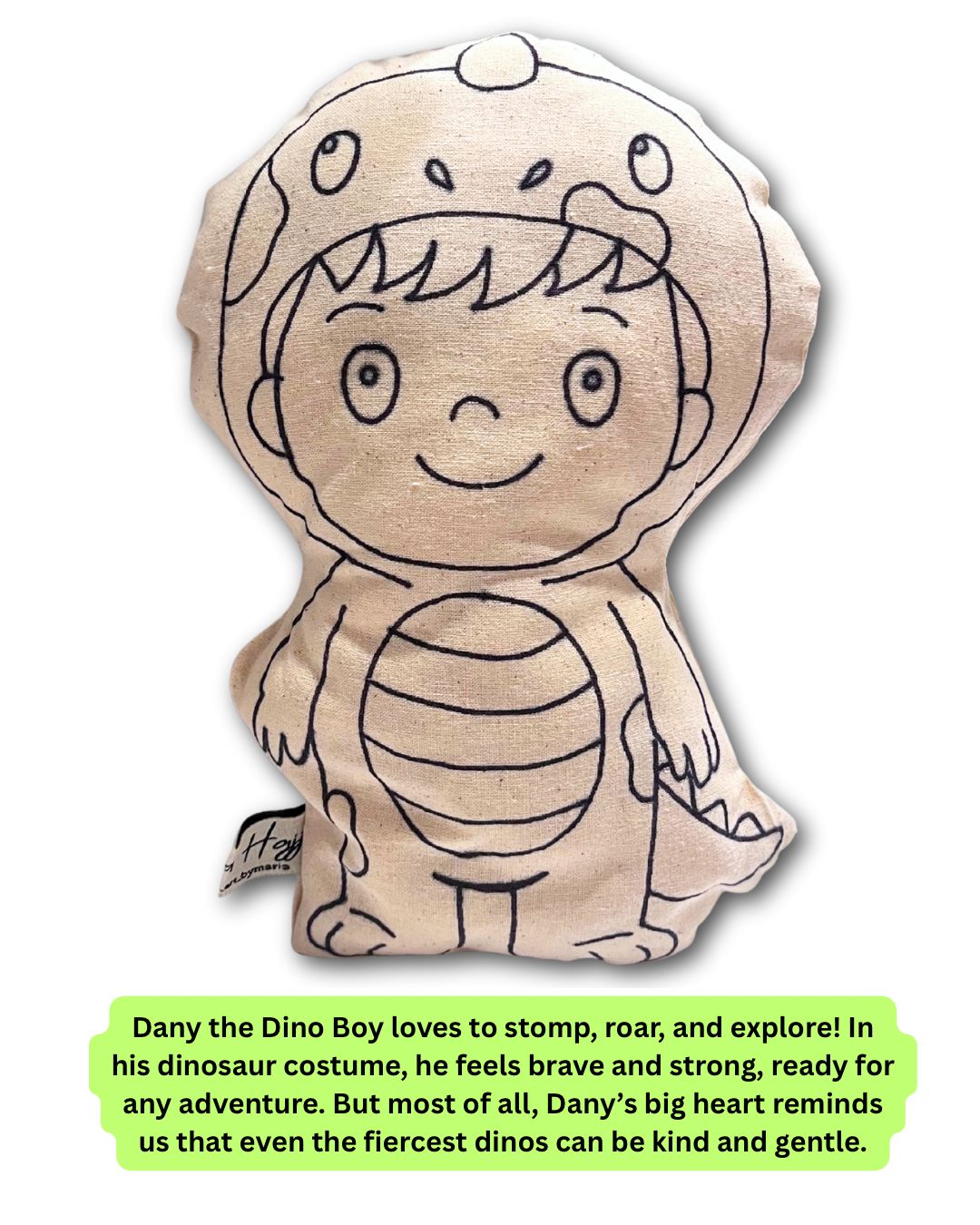 Paint-A-Doll | Dany the Dino Boy