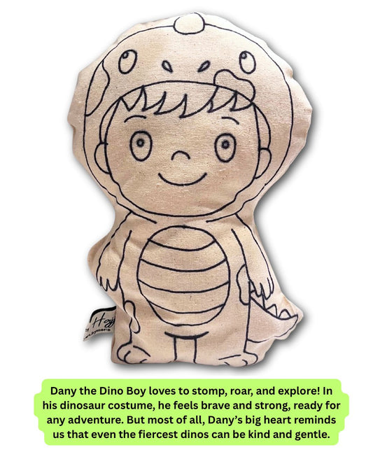 Paint-A-Doll | Dany the Dino Boy
