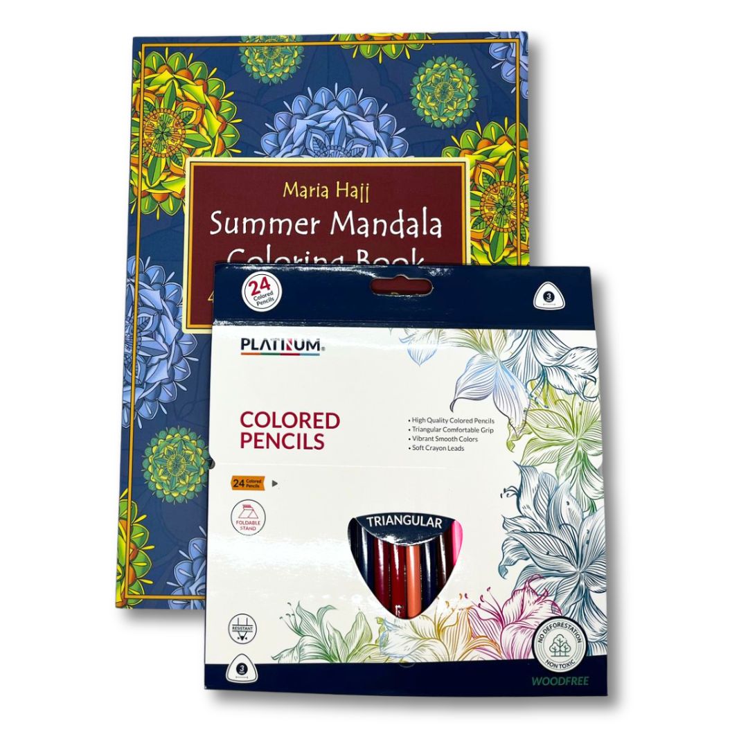 Summer Mandala Coloring Book