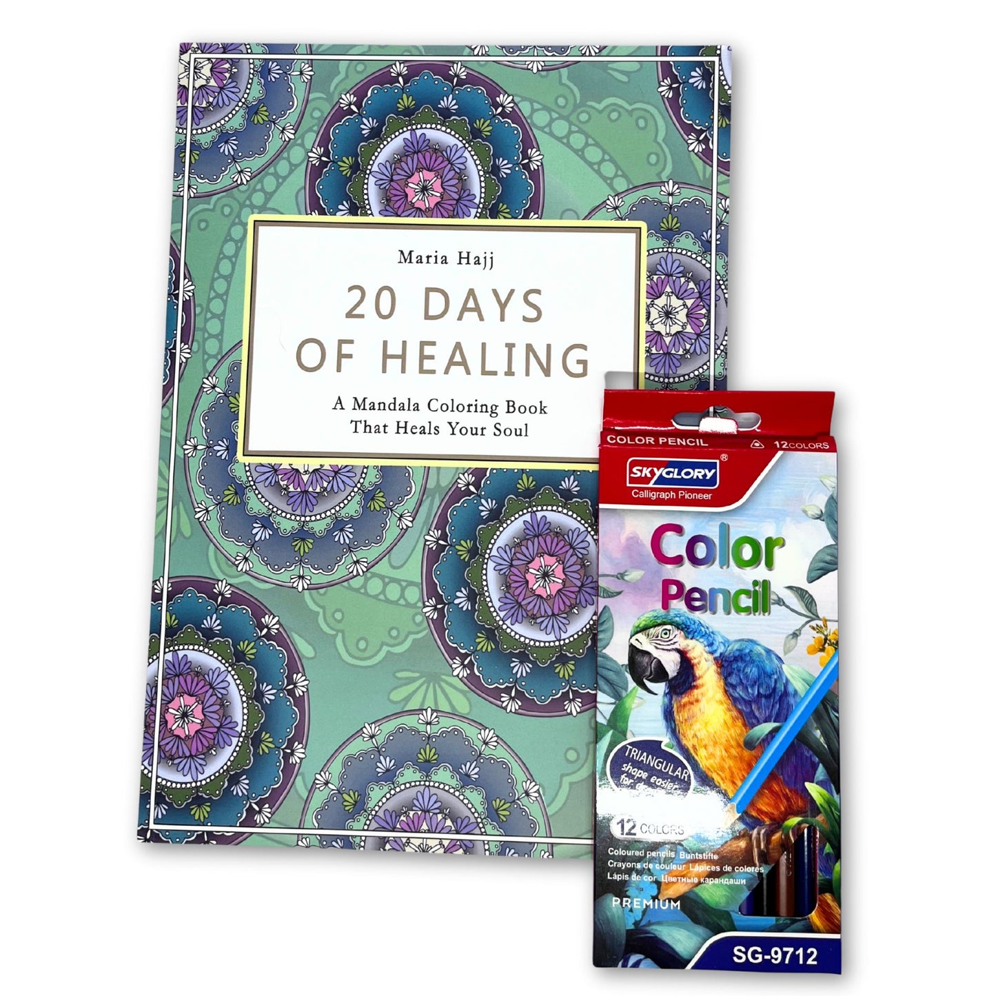 20 Days of Healing- A Mandala Coloring Book That Heals Your Soul