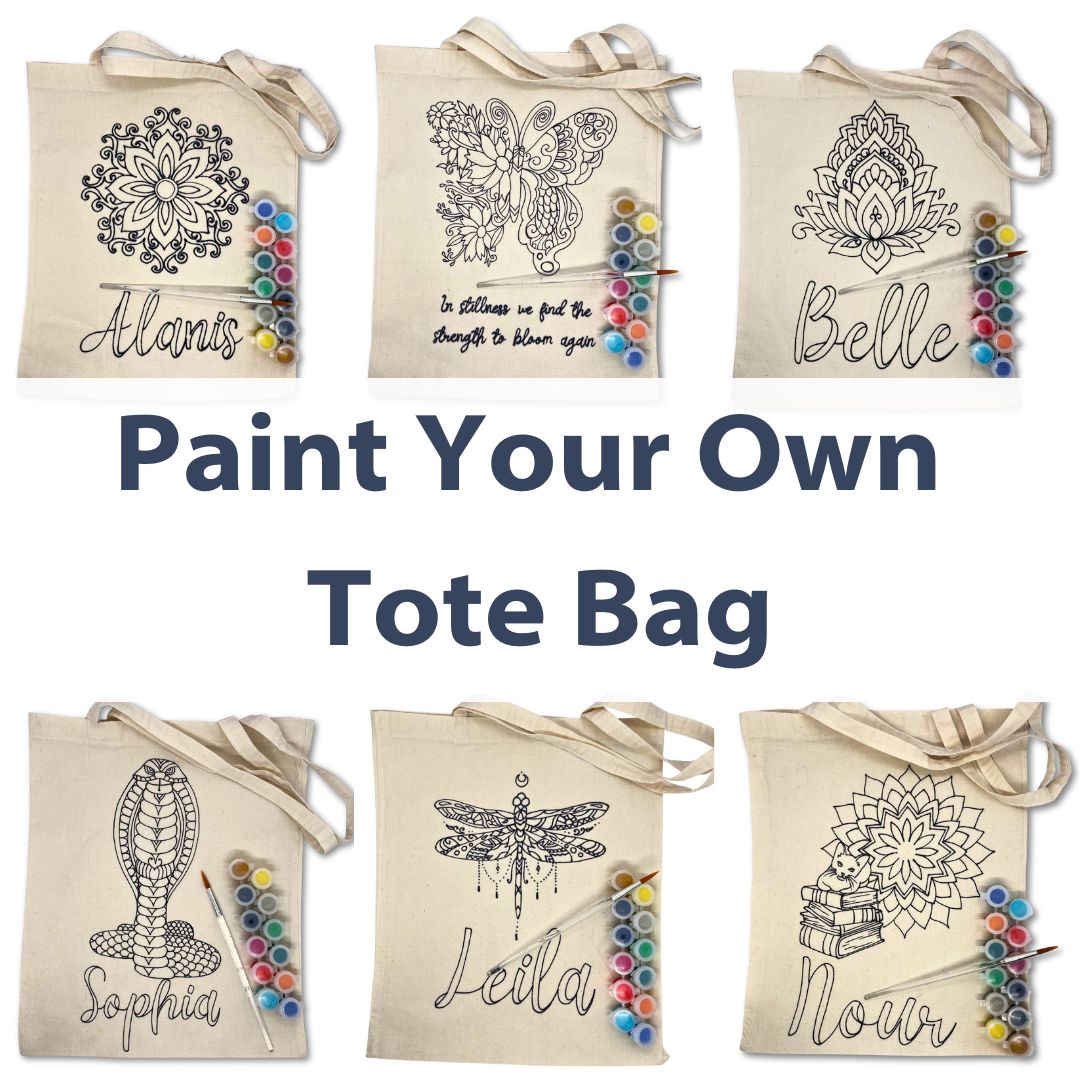 Paint Your Own Tote Bag