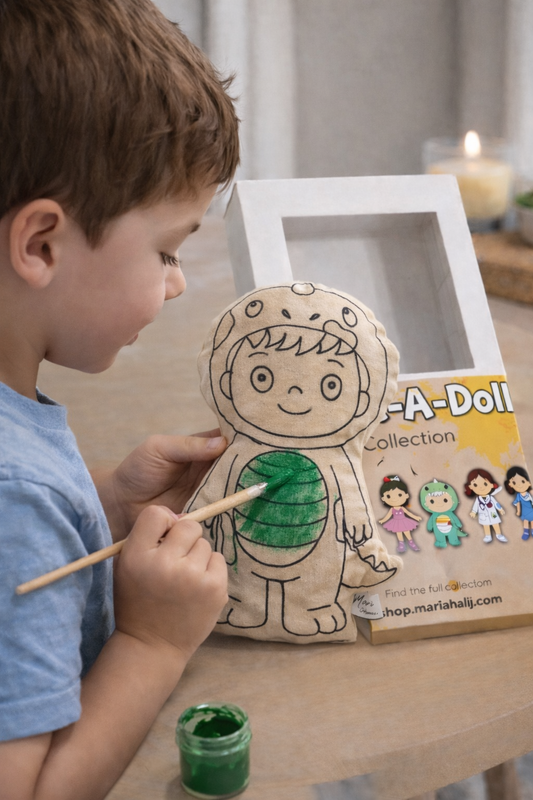 Paint-A-Doll | Dany the Dino Boy
