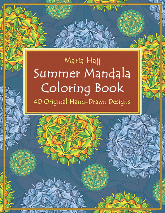 Summer Mandala Coloring Book