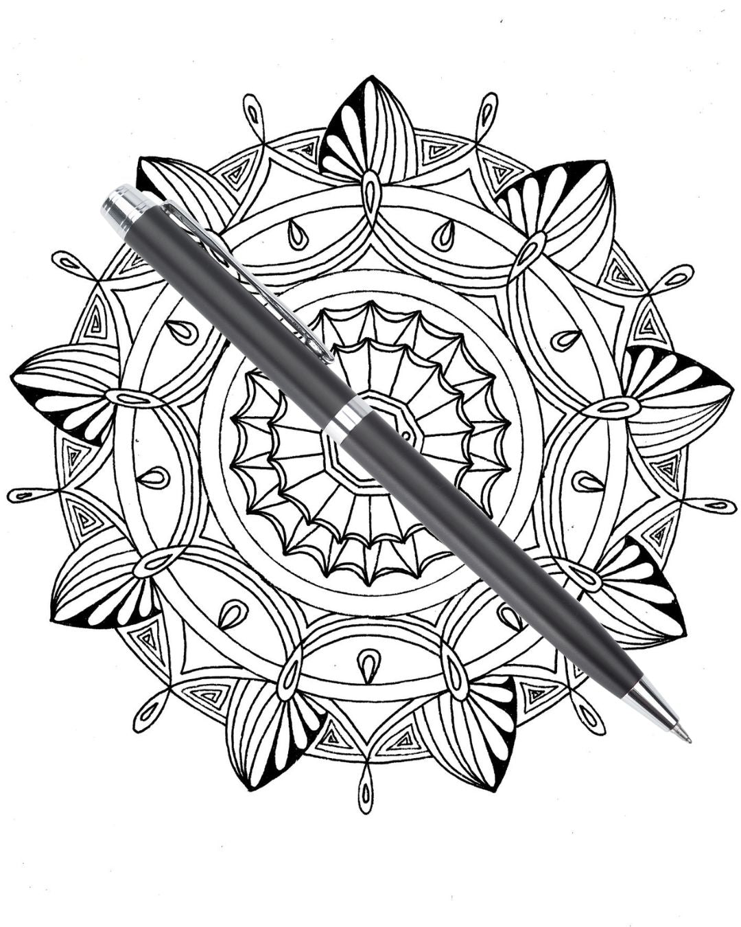 20 Days of Healing- A Mandala Coloring Book That Heals Your Soul