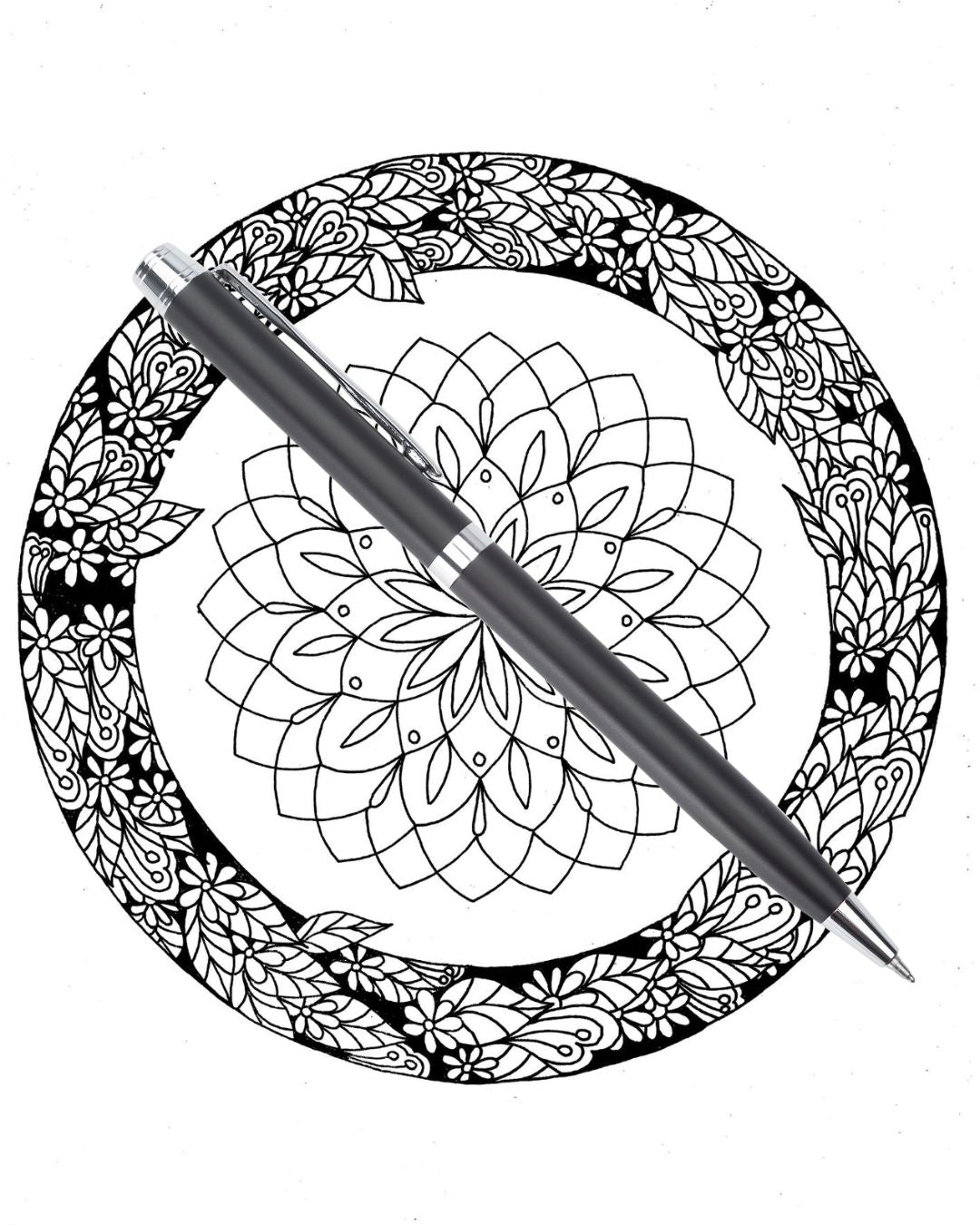 20 Days of Healing- A Mandala Coloring Book That Heals Your Soul