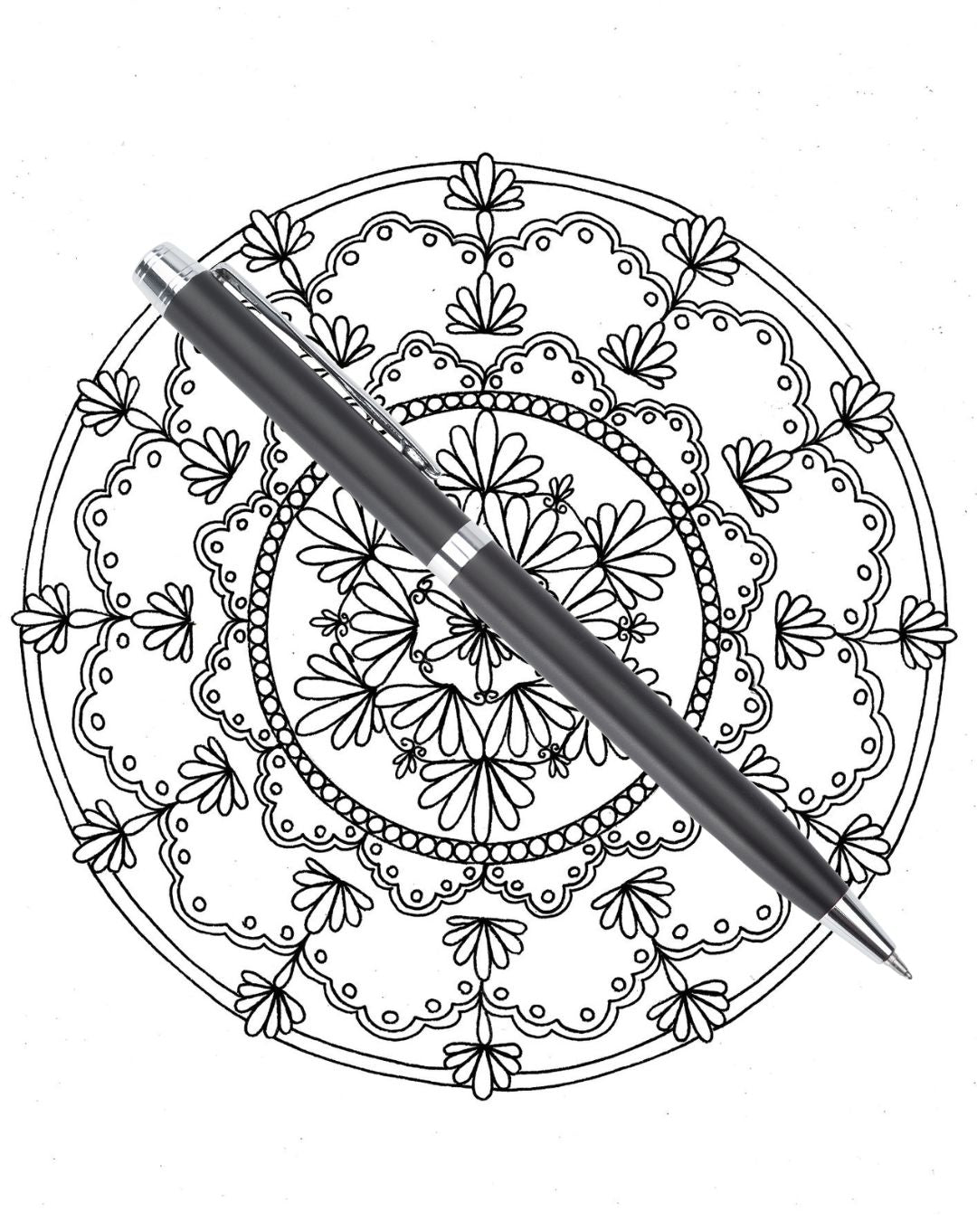 20 Days of Healing- A Mandala Coloring Book That Heals Your Soul