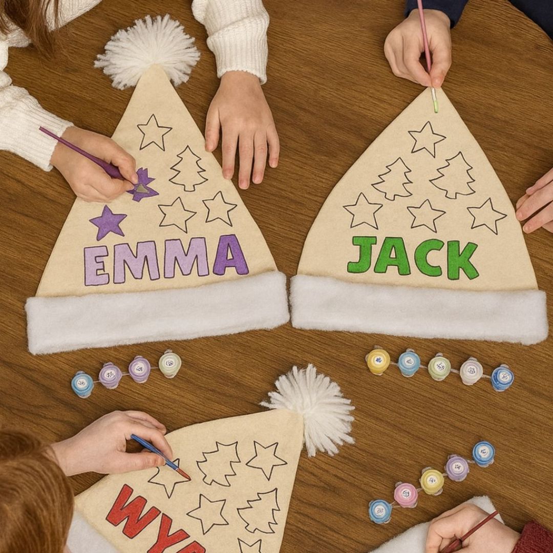 Paint Your Christmas Hat Kit