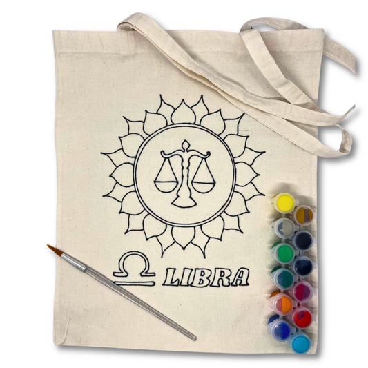 Paint Your Own Tote Bag | Libra