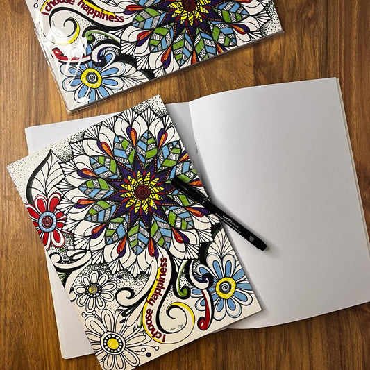 Blank Notebook (Happiness)