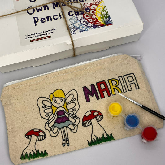 Paint Your Own Pencil Case | Fairy