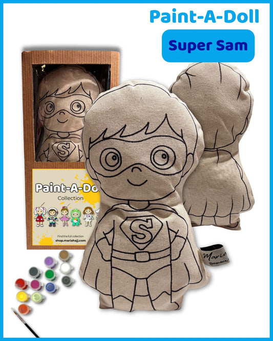 Paint-A-Doll | Super Sam