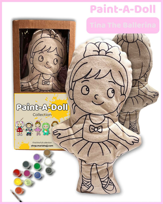 Paint-A-Doll | Tina The Ballerina